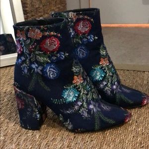 Badass Zara Floral Boots